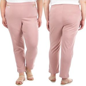Nina Leonard ankle length rose water colored pants- new with tags!